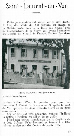 PAGE 13 DU GUIDE DE 1931